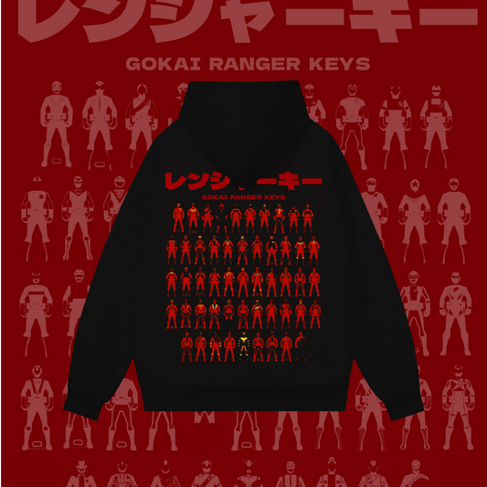 PMC24 | GOKAIGER 「ゴーカイジャー 」HOODIE BLACK Ver.