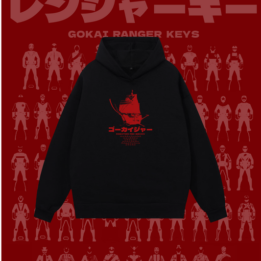 PMC24 | GOKAIGER 「ゴーカイジャー 」HOODIE BLACK Ver.