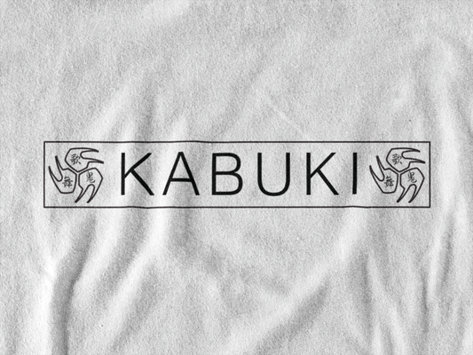 YAMI21 | 暗闇 COLLECTION「KABUKI 歌舞鬼」on White